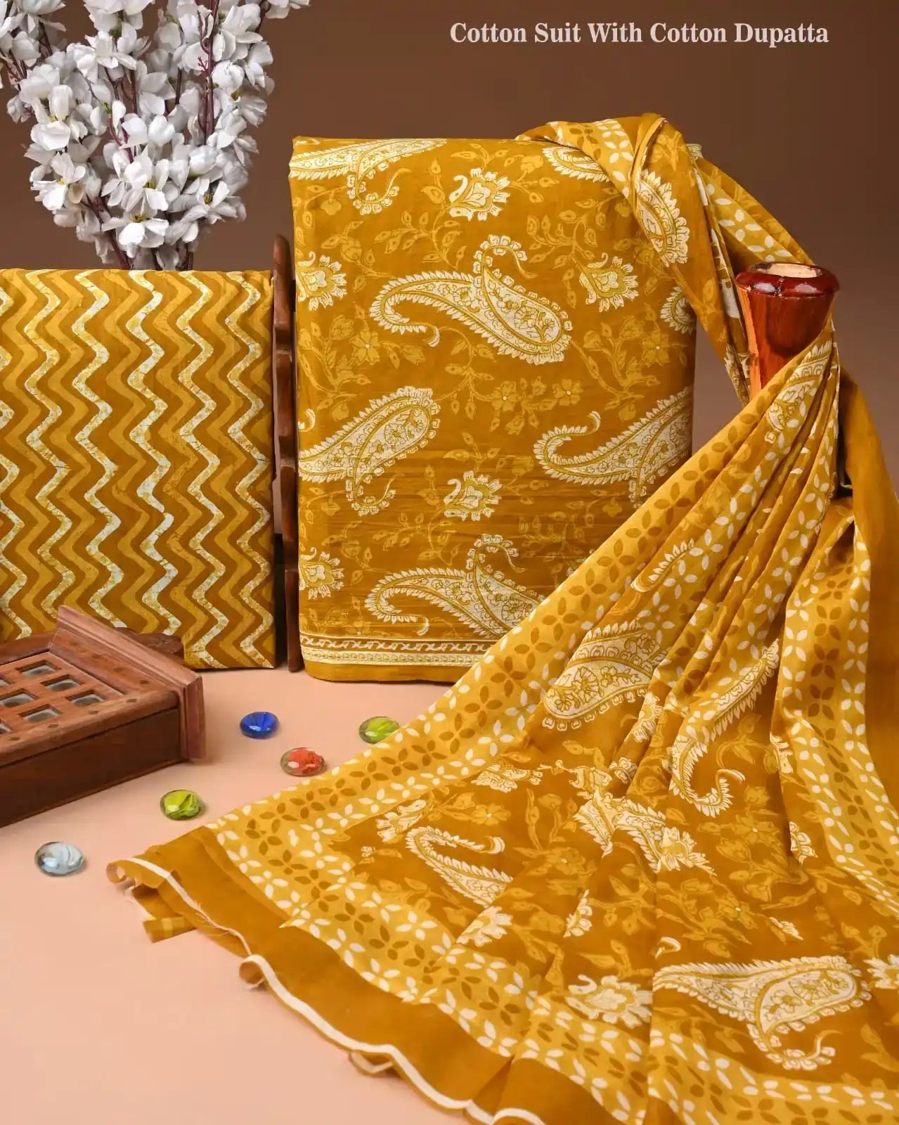 Pure Cotton Suit for Daily Use