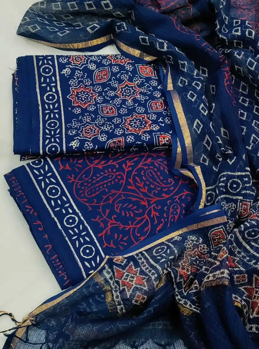 Unstitched Cotton Suit