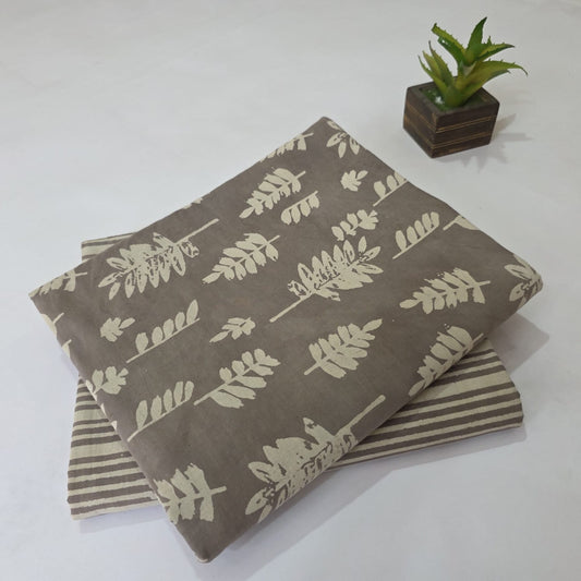 Mix Match Cotton Running Fabric Combo Suit