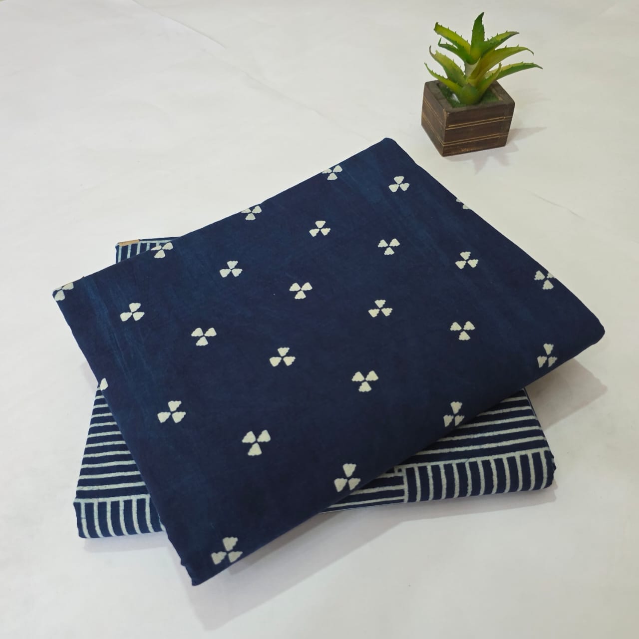 Dabu Print Cotton 2PC Suit Set Online India