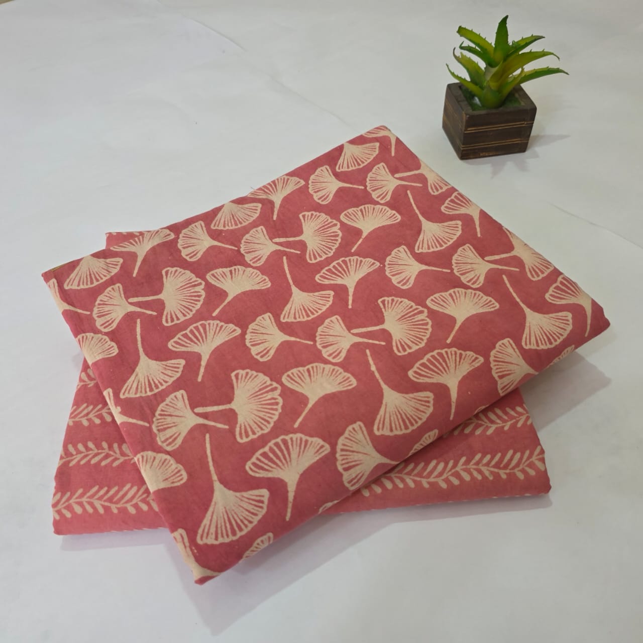 Hand Block Print Cotton 2 Piece Combo Suit for Women