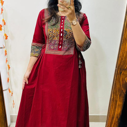 Jaipur kurti plazzo set prefect choice for women