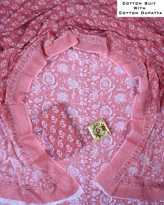 Beautiful cotton suit set for modern women