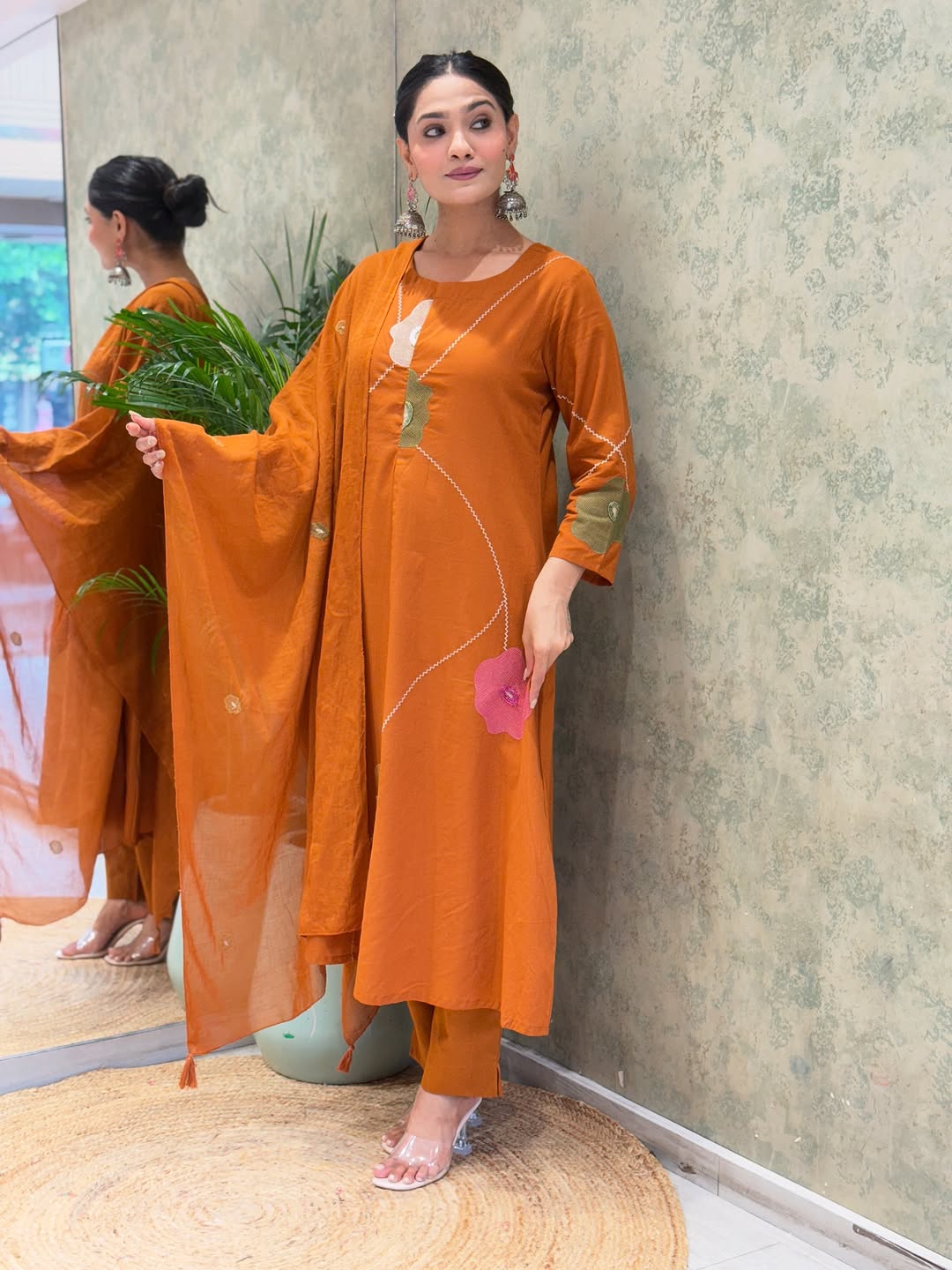 Best Summer Season Kurti Pant With Dupatta