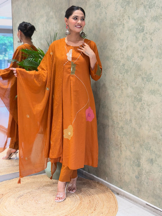 Best Summer Season Kurti Pant With Dupatta