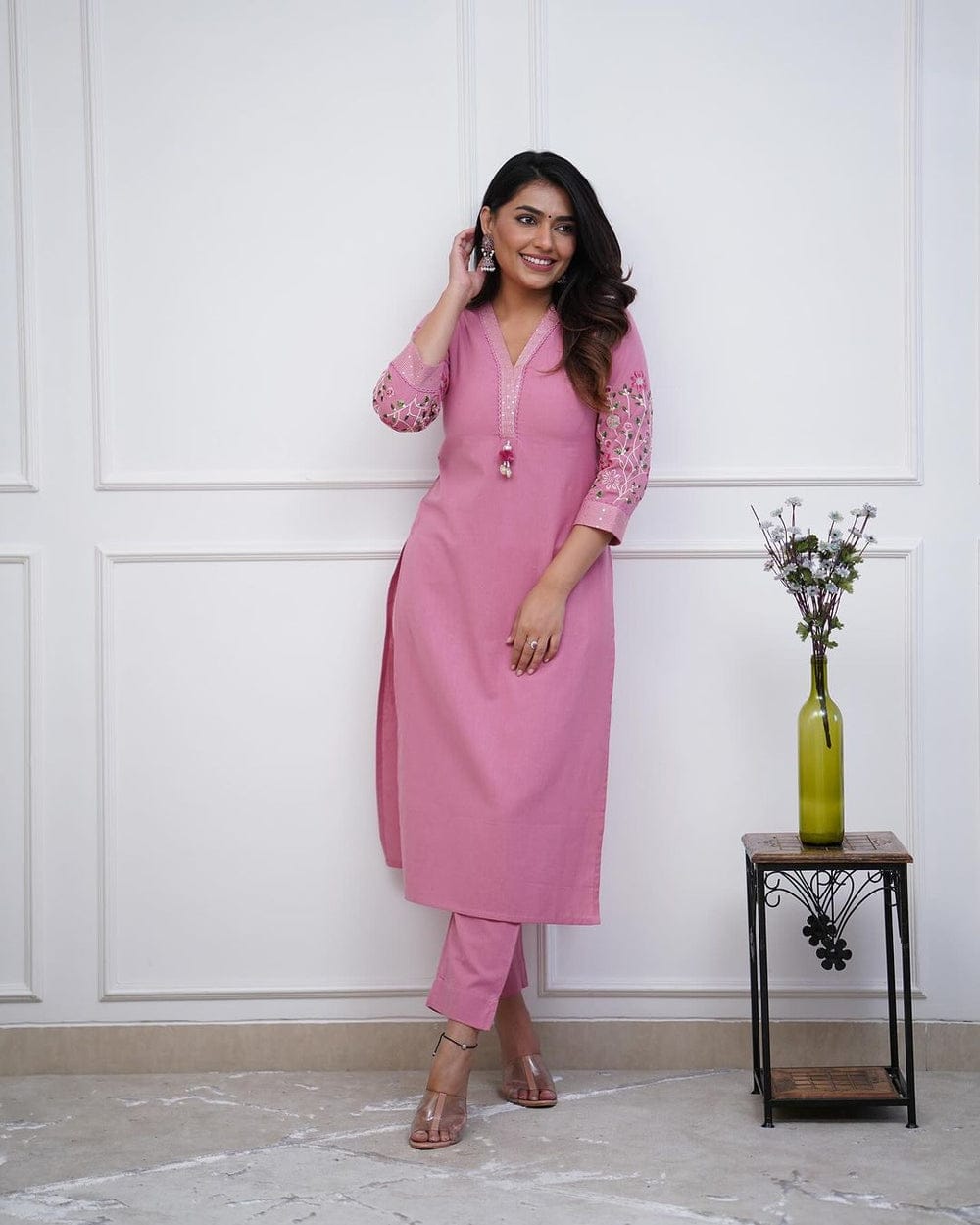 Pink Kurti Pant Buy Online