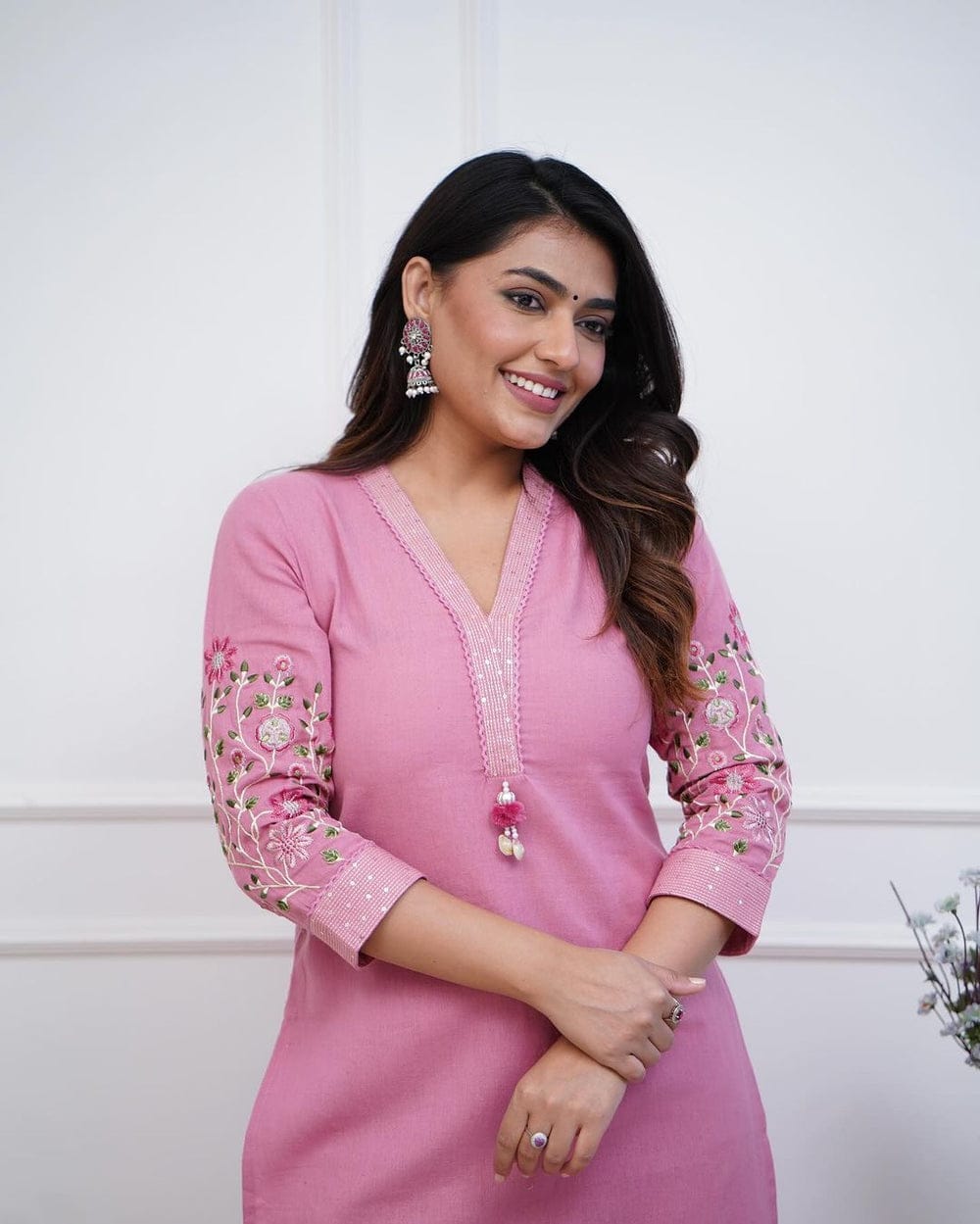 Pink Kurti Pant Buy Online