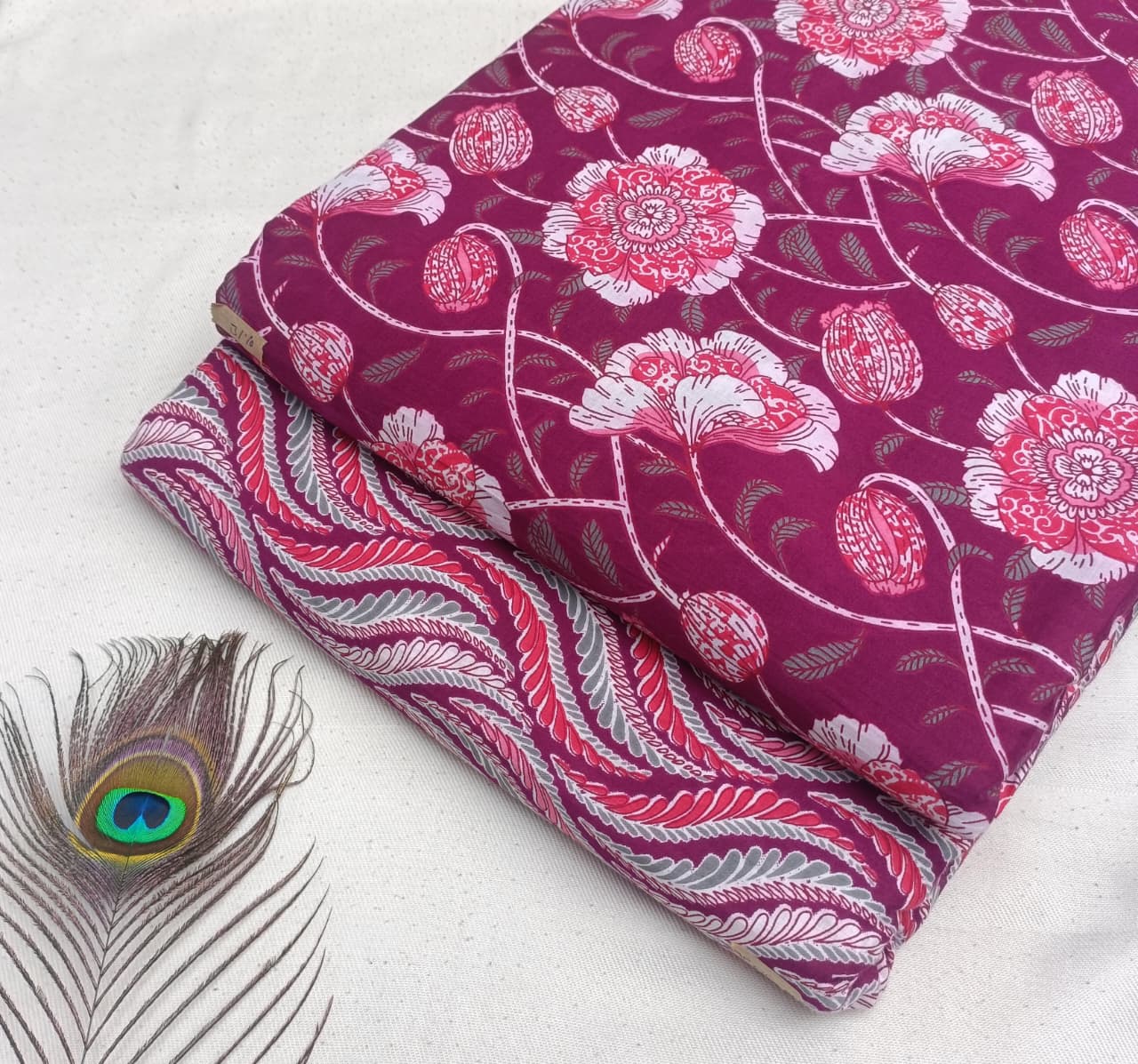 Festive Special Hand Block Cotton Suit